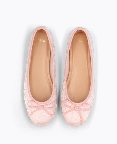 Cora Ballerina Flats - Pink